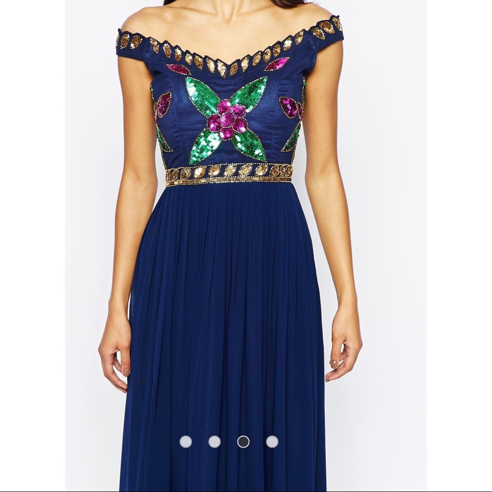 Beautiful sequin detail gown
